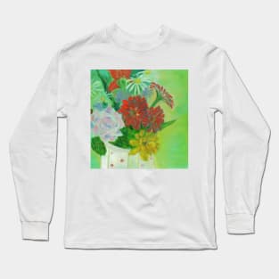 Summer Flowers Long Sleeve T-Shirt